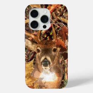 Coque Case-Mate iPhone Buck Camouflage White Tail Deer Decor sur un