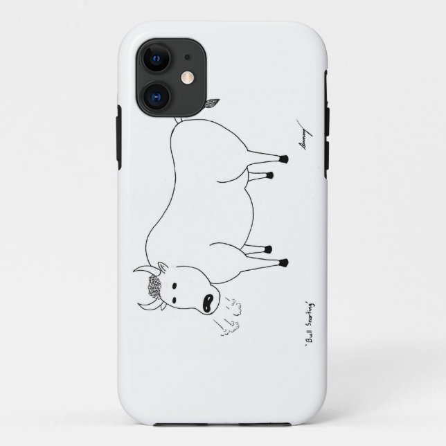 Coque Case-Mate iPhone Bull Folk Art iPhone 5 Coque (Dos)