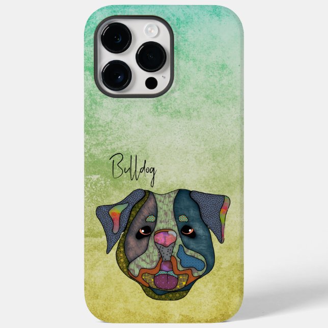 Coque Case-Mate iPhone Bulldog Mal Coque-Mate coque iphone (Verso)