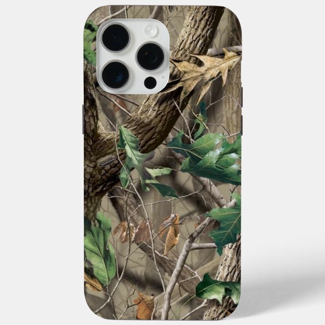 Coque Case-Mate iPhone Camo Hunter Apple iPhone 15 Pro Max Coque Camo (Verso)