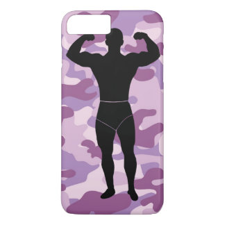 Coque Case-Mate iPhone Camo violet avec Coque iphone Bodybuilder