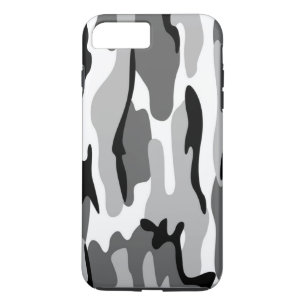 Coque Case-Mate iPhone Camouflage gris et noir iPhone 7 Coque