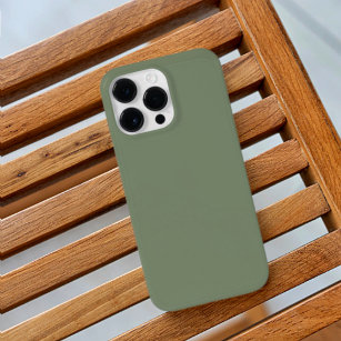 Coque Case-Mate iPhone Camouflage vert l'un des meilleurs tons verts soli