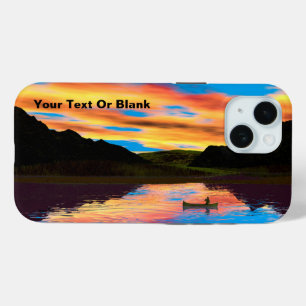 Coque Case-Mate iPhone Canot Sur Sunset Lake Coque-Mate coque iphone
