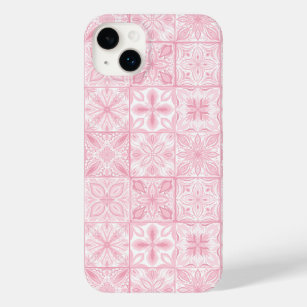 Coque Case-Mate iPhone Carreaux ornés en rose