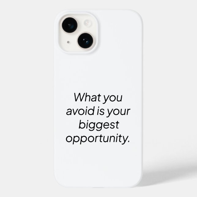 Coque Case-Mate iPhone Ce que vous évitez de coque iphone (Verso)