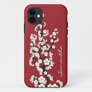 Coque Case-Mate iPhone Cherry Blossoms iPhone 5 Coque-Mate Coque (rouge)