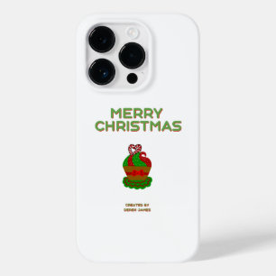 Coque Case-Mate iPhone Christmas Cupcake Apple iPhone 14 Pro Coque