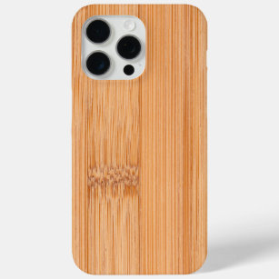 Coque Case-Mate iPhone Cool élégant imprimé en bambou marron clair