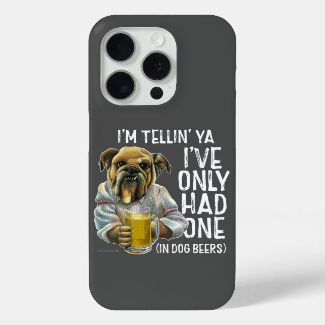 Coque Case-Mate iPhone Coque de bières de chien-Mate coque iphone (Verso)