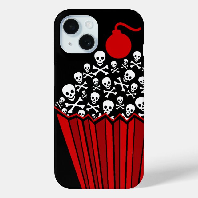 Coque Case-Mate iPhone Coque de Cupcake du crâne - coque iphone de Mate (Verso)