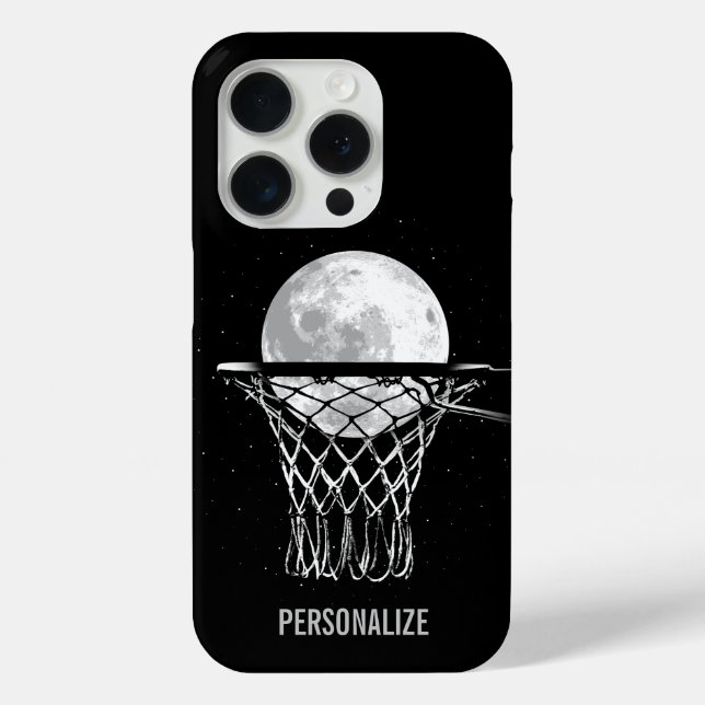 Coque Case-Mate iPhone Coque de la lune de basket-ball-coque iphone (Verso)