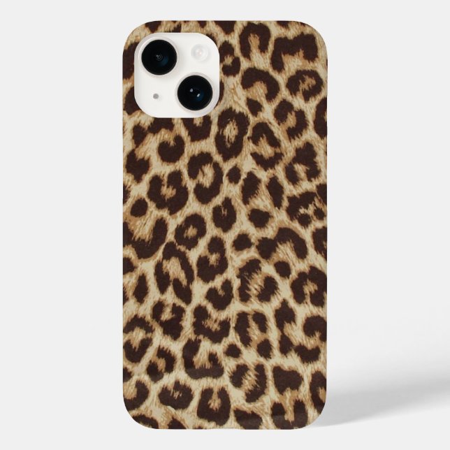 Coque Case-Mate iPhone Coque d'ID iPhone Chic Leopard (Verso)