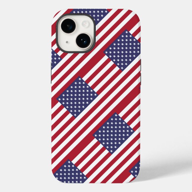 Coque Case-Mate iPhone Coque du drapeau américain-coque iphone (Verso)