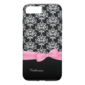 Coque Case-Mate iPhone coque Girly Black & White Damask iPhone 7 Plus