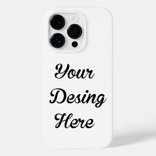 Coque Case-Mate iPhone Coque Iphone 14 Pro personnalisé (Verso)