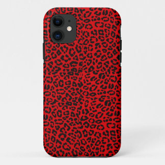 Coque Case-Mate iPhone Coque Iphone 5S Empreinte de léopard rouge