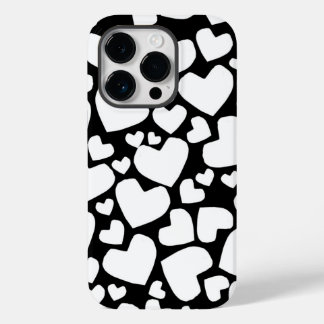 Coque Case-Mate iPhone Coque iphone à coeur noir et blanc