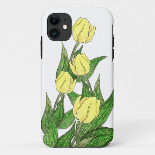 Coque Case-Mate iPhone Coque iphone à tulipe jaune