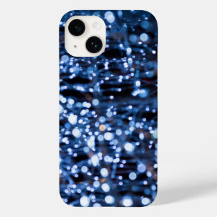 Coque Case-Mate iPhone coque iphone Abstrait De Lumières Bleues