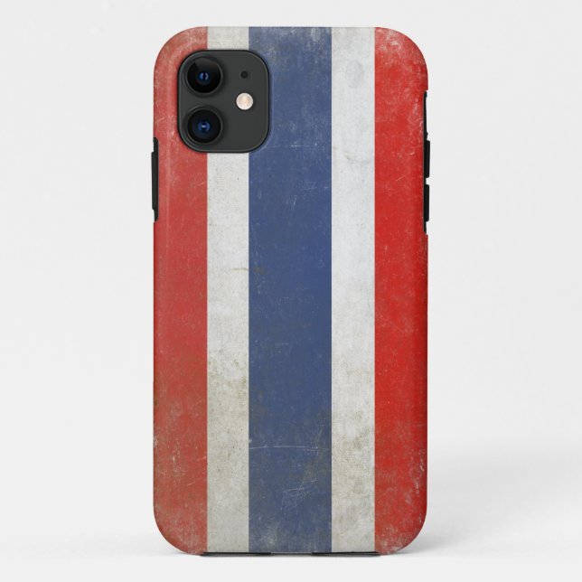 Coque Case-Mate iPhone coque iphone avec le drapeau affligé de la (Dos)