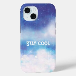 Coque Case-Mate iPhone Coque iphone bleu céleste Nebula