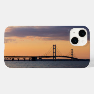 Coque Case-Mate iPhone Coque iphone Coque du pont Orange Dusk Mackinac