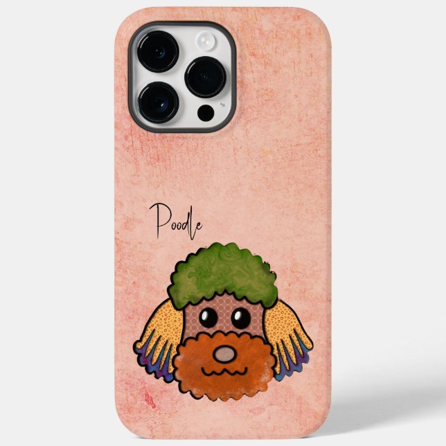 Coque Case-Mate iPhone Coque iphone Coque-Mate de poodé (Verso)