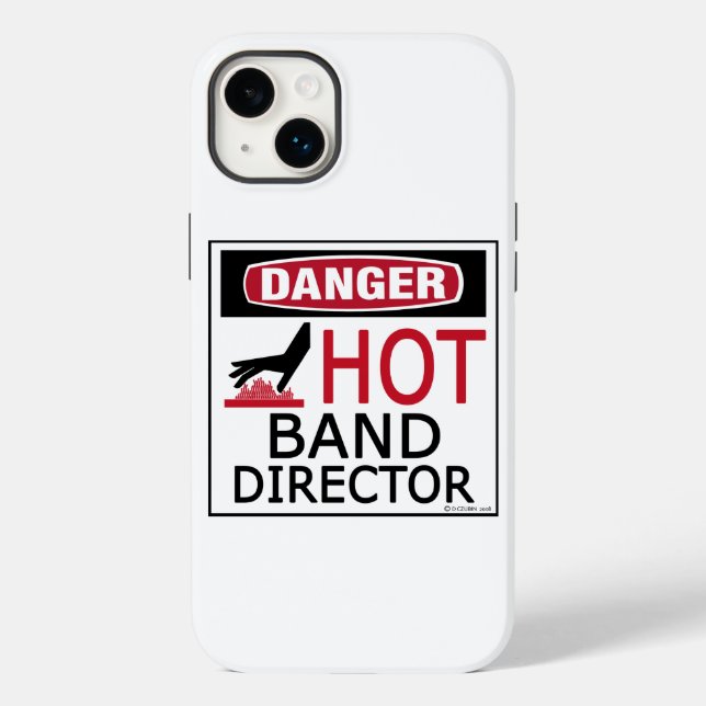 Coque Case-Mate iPhone Coque iphone Coque-Mate du directeur de bande chau (Verso)