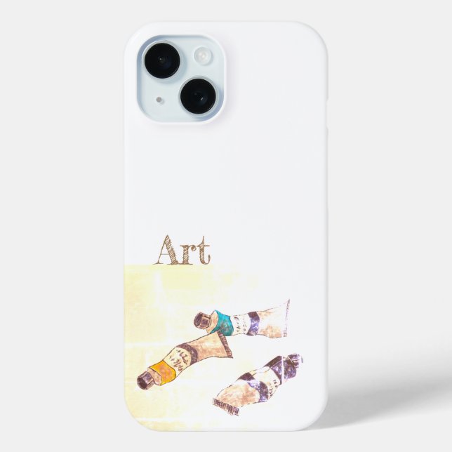 Coque Case-Mate iPhone Coque iphone Coque-Mate Tubes de peinture (Verso)