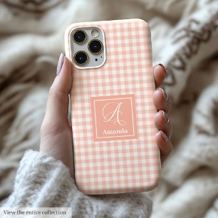 Coque Case-Mate iPhone Coque iPhone Corail Clair Personnalisée Élégante H