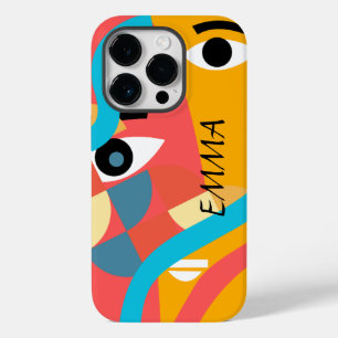 Coque Case-Mate iPhone coque iphone d'art Abstrait Visud Color Face