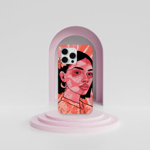 Coque Case-Mate iPhone Coque iphone d'art minimaliste boho féminin modern