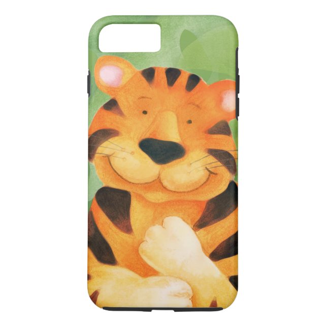 Coque Case-Mate iPhone Coque iphone d'art tiger pour enfants (Dos)