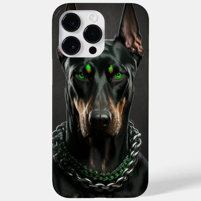 Coque Case-Mate iPhone Coque iphone de chien - Dobermann (Verso)
