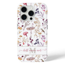 Coque iphone de colibri floral - cadeau de la fête