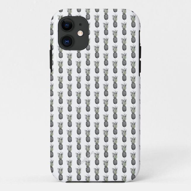 Coque Case-Mate iPhone Coque iphone de dessin d'ananas aloha (Dos)