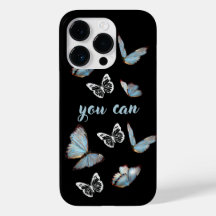 Coque iphone de devis de changement positif pour l