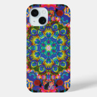 Coque iphone de Doily Kaleidoscope