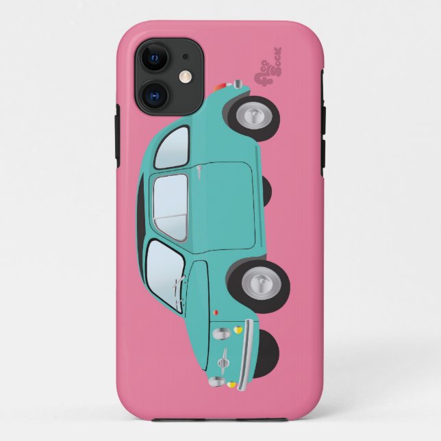 Coque Case-Mate iPhone Coque iphone de Fiat 500 (Dos)