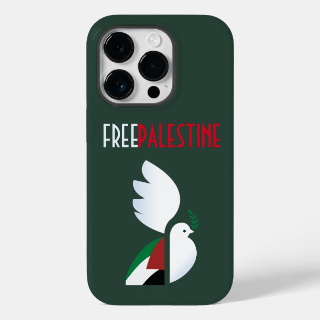 Coque Case-Mate iPhone Coque iphone de la Palestine libre - Déclaration p (Verso)