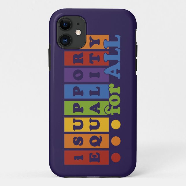 Coque Case-Mate iPhone Coque iphone de l'égalité des droits (Dos)