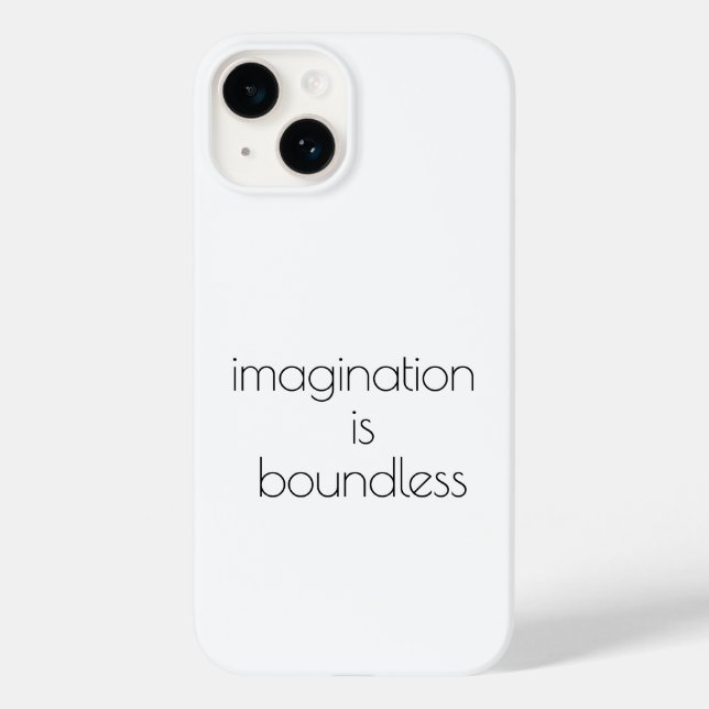 Coque Case-Mate iPhone Coque iphone de l'imagination (Verso)