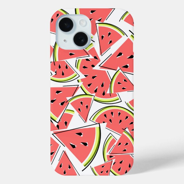 Coque Case-Mate iPhone Coque iphone de pastèque (Verso)
