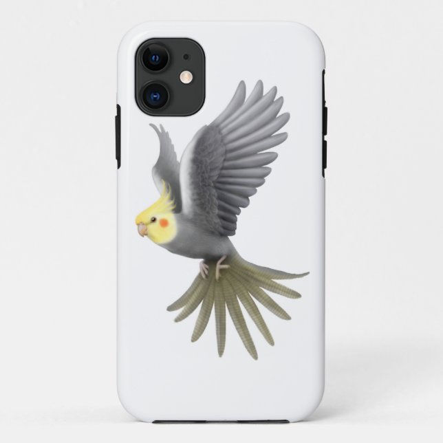 Coque Case-Mate iPhone Coque iphone de perroquet de Cockatiel d'animal (Dos)