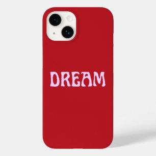 Coque Case-Mate iPhone Coque iphone de rêve en rouge et rose