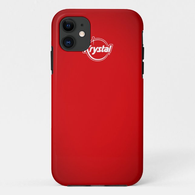 Coque Case-Mate iPhone Coque iphone de rouge de Krystal (Dos)