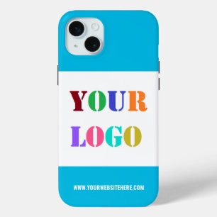 Coque Case-Mate iPhone Coque iphone de texte du logo de l'entreprise pers