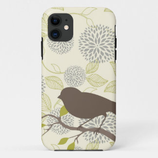 Coque Case-Mate iPhone Coque iphone d'oiseau et de fleur
