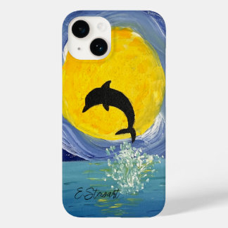 Coque Case-Mate iPhone Coque iphone - Dolphin Lune Océan